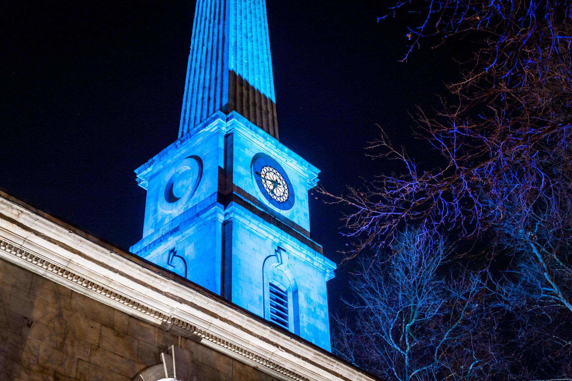 LSO St Luke's clocktower