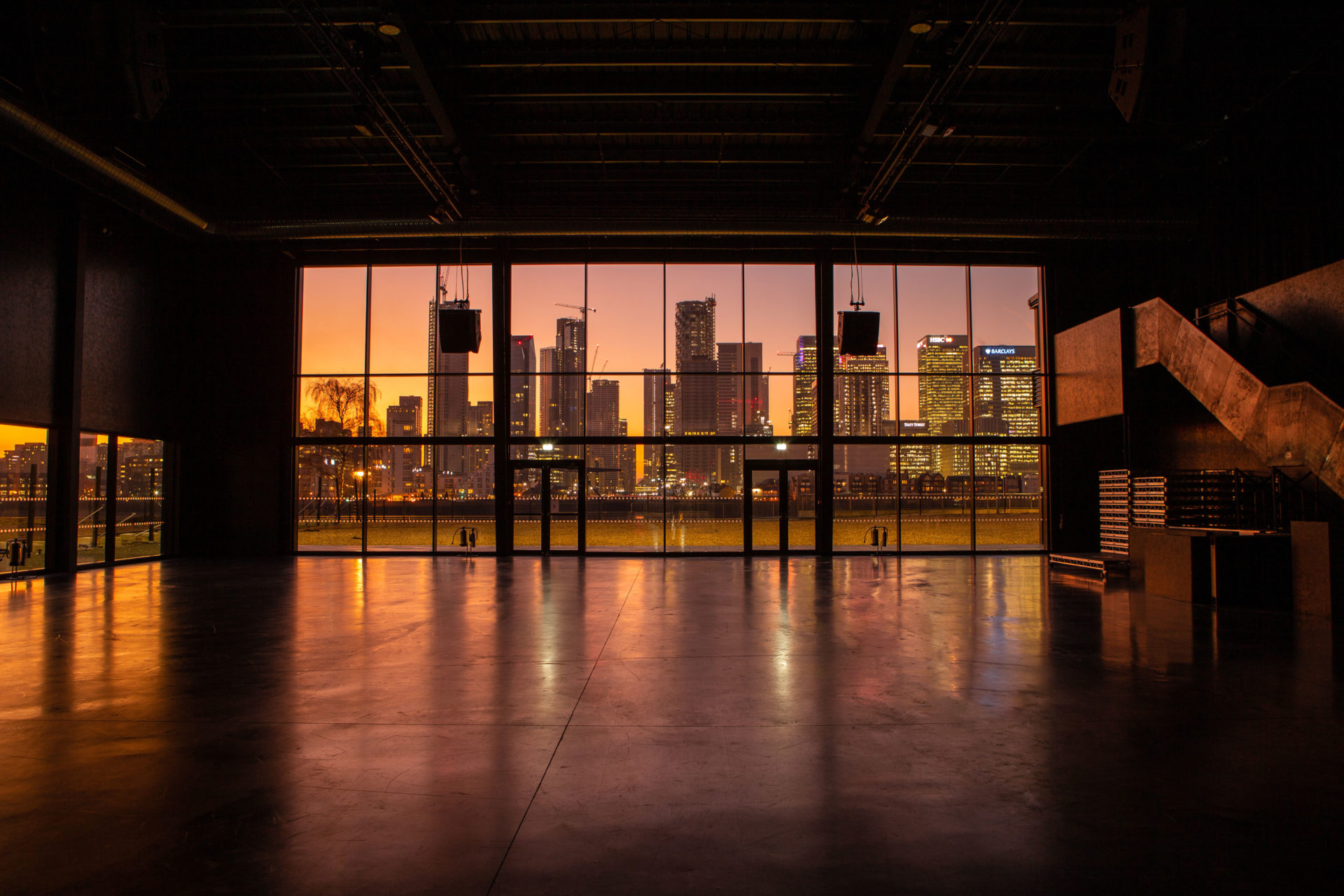 View from Magazine over London skyline