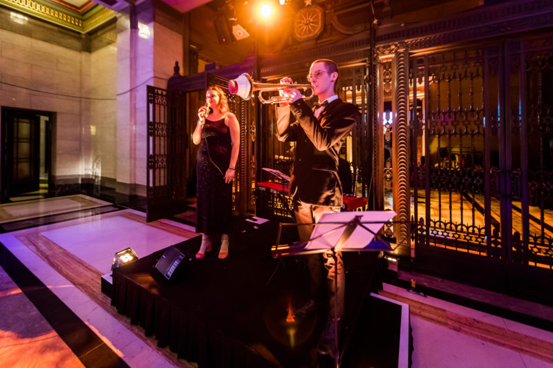 Singer and musician at The Grand Temple