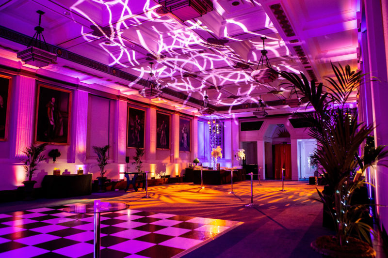 Reception Room at The Masquerade Club - Freemasons' Hall Venue Hire