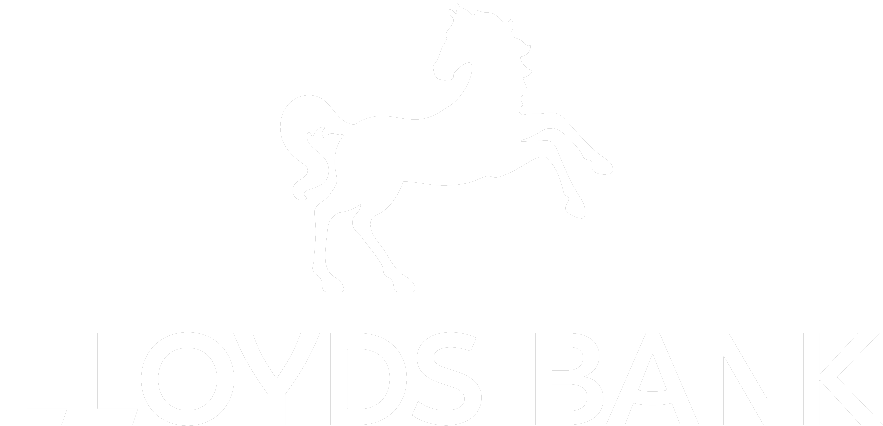 Lloyds bank logo white