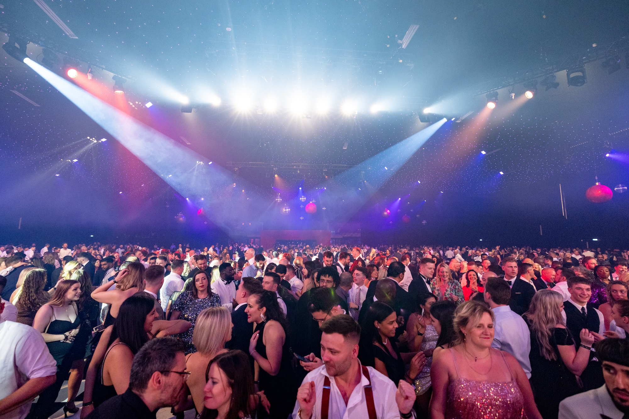 Evolution London large christmas party venue