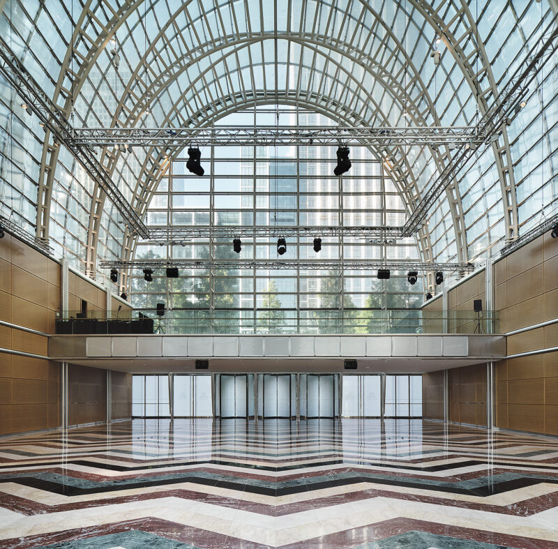 East Wintergarden venue hire - mezzanine level