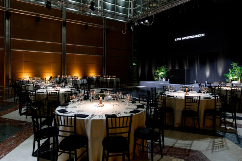 East Wintergarden Main Hall at night