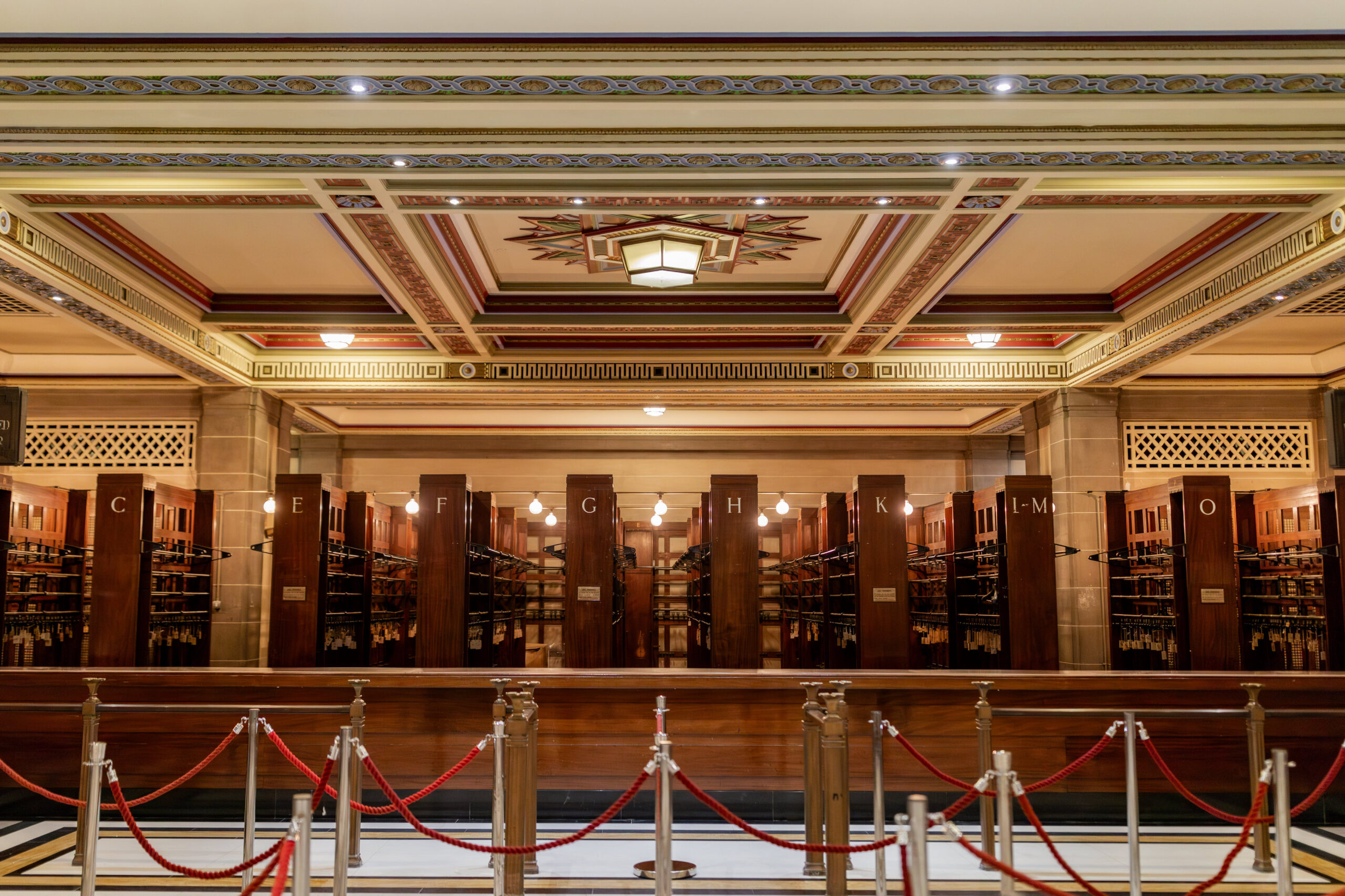 The Grand Temple Cloakroom