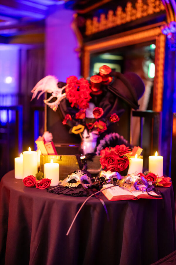 Christmas party masquerade London